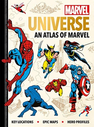 Cover image for 9781787416383 - Marvel Universe: An Atlas of Marvel