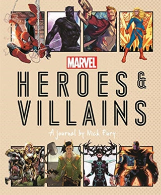 Cover image for 9781787417045 - Marvel Heroes and Villains
