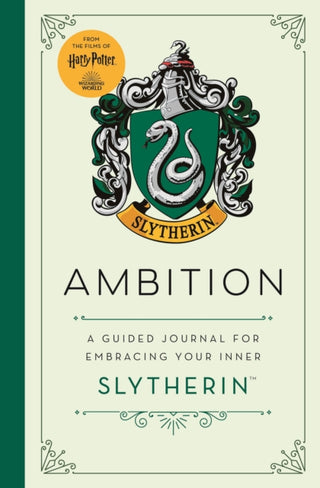 Cover image for 9781787419599 - Harry Potter Slytherin Guided Journal : Ambition