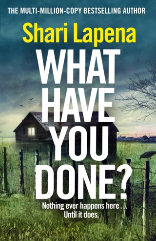 Cover image for 9781787635760 - What Have You Done?