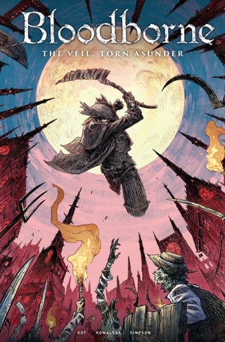 Cover image for 9781787730151 - Bloodborne Volume 4: The Veil, Torn Asunder