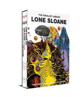 Supplemental image for 9781787738560 - Lone Sloane Slipcase Set (Graphic Novel)