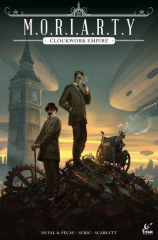 Cover image for 9781787739949 - Moriarty: Clockwork Empire