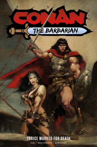 Cover image for 9781787740150 - Conan the Barbarian: Thrice Marked for Death Vol. 2