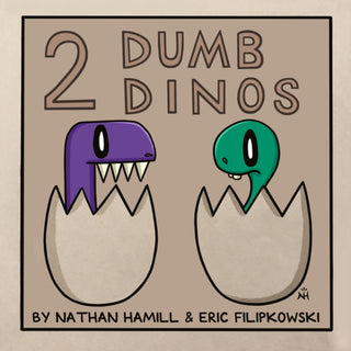 Cover image for 9781787741911 - 2 Dumb Dinos