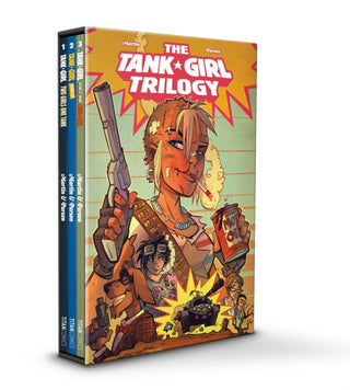 Supplemental image for 9781787744929 - Tank Girl Trilogy Slipcase Set