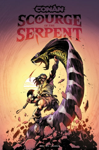 Cover image for 9781787746435 - Conan the Barbarian: Scourge of the Serpent