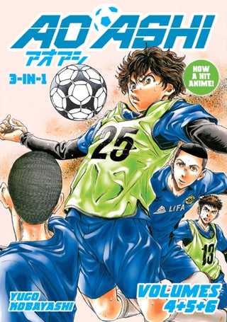 Cover image for 9781787748651 - Aoashi (3-in-1 Edition) Volume 2 (Vol. 4,5,6)