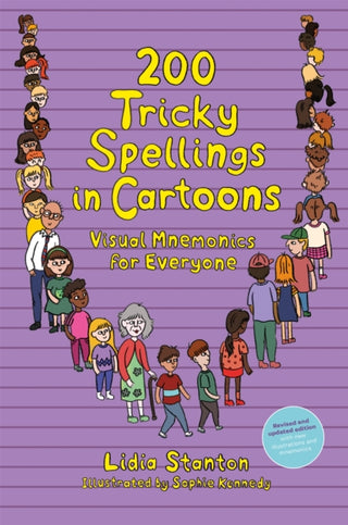 Cover image for 9781787755406 - 200 Tricky Spellings in Cartoons