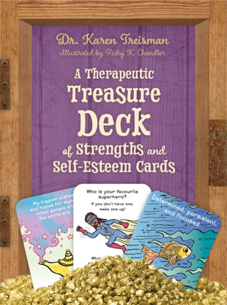 Cover image for 9781787757851 - A Therapeutic Treasure Deck of Strengths and Self-Esteem Cards