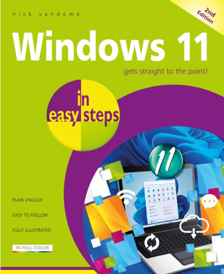 Supplemental image for 9781787910218 - Windows 11 in easy steps