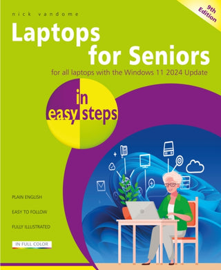 Cover image for 9781787910300 - Laptops for Seniors in easy steps