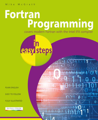 Cover image for 9781787910355 - Fortran Programming in easy steps