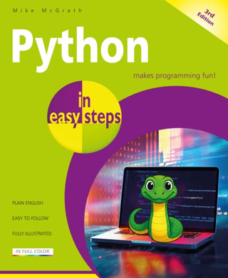Cover image for 9781787910539 - Python in easy steps
