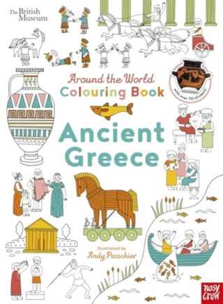 Cover image for 9781788001731 - British Museum: Around the World Colouring: Ancient Greece