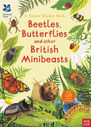 Cover image for 9781788004039 - National Trust: Beetles, Butterflies and other British Minibeasts