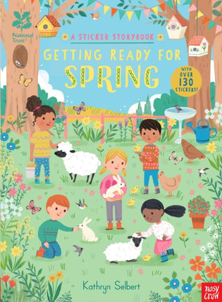 Cover image for 9781788004107 - National Trust: Getting Ready for Spring, A Sticker Storybook