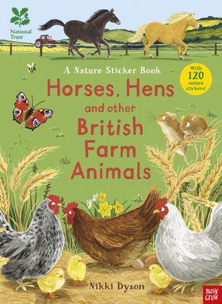 Cover image for 9781788004114 - National Trust: Horses, Hens and Other British Farm Animals