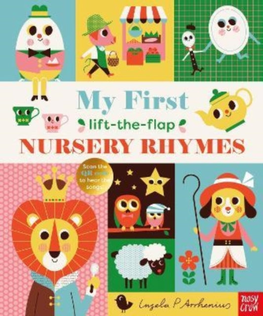 Cover image for 9781788008471 - My First Lift-The-Flap Nursery Rhymes