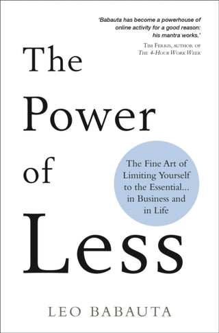 Cover image for 9781788173346 - The Power of Less