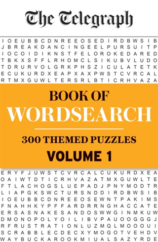 Cover image for 9781788403504 - The Telegraph Book of Wordsearch Volume 1