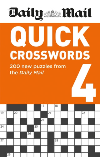 Cover image for 9781788403924 - Daily Mail Quick Crosswords Volume 4