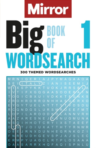 Cover image for 9781788404006 - The Mirror: Big Book of Wordsearch  1