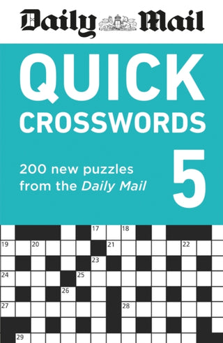 Cover image for 9781788404242 - Daily Mail Quick Crosswords Volume 5