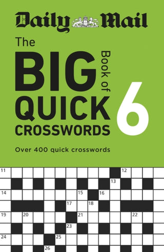 Cover image for 9781788404259 - Daily Mail Big Book of Quick Crosswords Volume 6