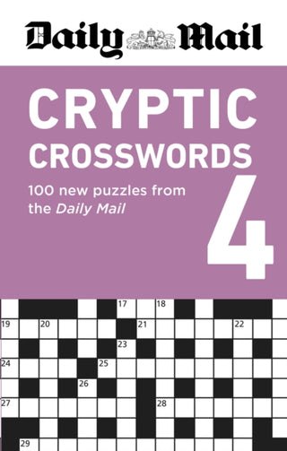 Cover image for 9781788406116 - Daily Mail Cryptic Crosswords Volume 4