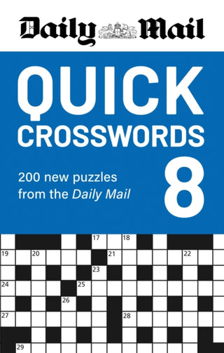 Cover image for 9781788406918 - Daily Mail Quick Crosswords Volume 8