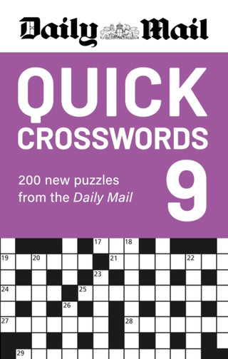 Cover image for 9781788406956 - Daily Mail Quick Crosswords Volume 9