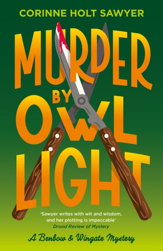 Cover image for 9781788424837 - Murder by Owl Light
