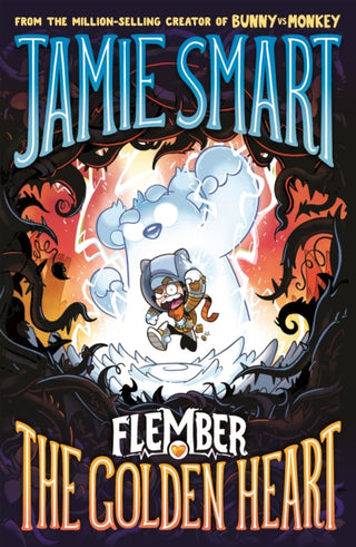 Cover image for 9781788451789 - Flember 5: The Golden Heart (from the multi-million-selling creative genius Jamie Smart)
