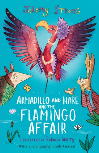 Cover image for 9781788452168 - Armadillo and Hare and the Flamingo Affair