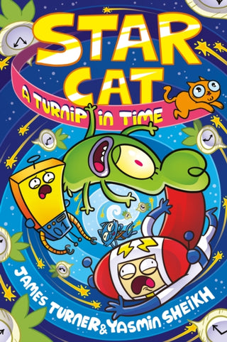 Cover image for 9781788452564 - Star Cat: A Turnip in Time! (a Phoenix Comic Book)