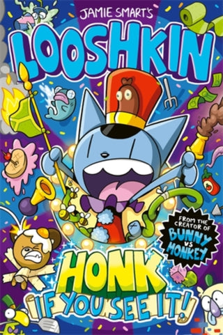 Cover image for 9781788453134 - Looshkin: Honk If You See It! (a Phoenix Comic Book, from the million-selling Jamie Smart, Illustrator of the Year)