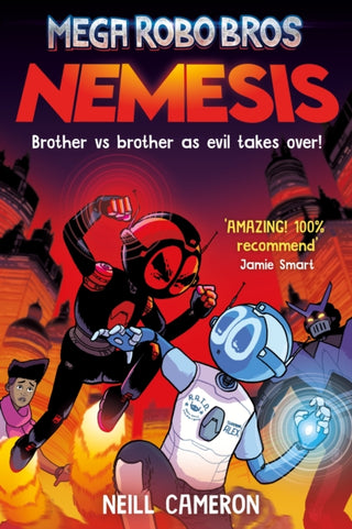 Cover image for 9781788453158 - Mega Robo Bros 7: Nemesis (a Phoenix Comic Book)