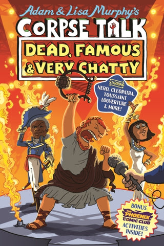 Cover image for 9781788454094 - Corpse Talk: Dead, Famous and Very Chatty (a Phoenix Comic book)
