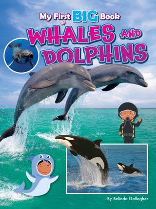 Cover image for 9781788566421 - My First BIG Book of WHALES and DOLPHINS
