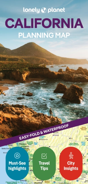 Cover image for 9781788685917 - Lonely Planet California Planning Map