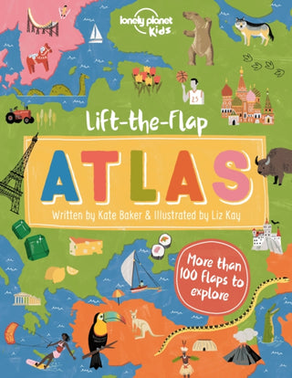 Cover image for 9781788689267 - Lonely Planet Kids Lift-the-Flap Atlas