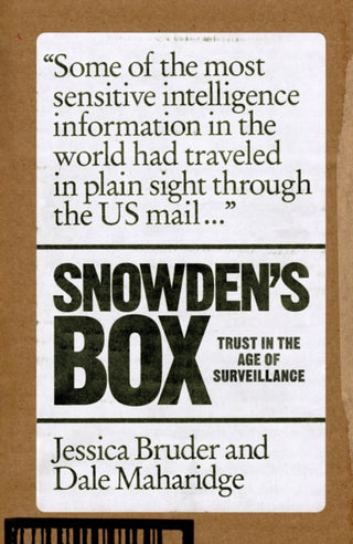 Cover image for 9781788733441 - Snowden's Box
