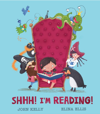 Cover image for 9781788810951 - Shhh! I’m Reading!