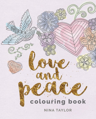 Cover image for 9781788885461 - Love and Peace Colouring Book