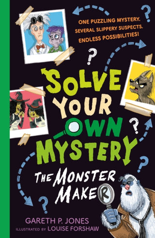 Cover image for 9781788953115 - Solve Your Own Mystery: The Monster Maker