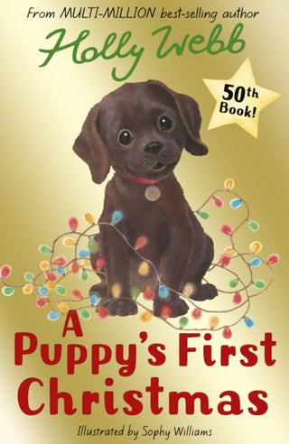 Cover image for 9781788953429 - A Puppy's First Christmas