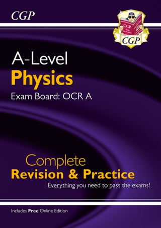 Cover image for 9781789080391 - A-Level Physics: OCR A Year 1 & 2 Complete Revision & Practice with Online Edition