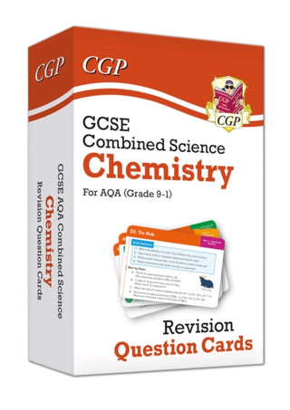 Cover image for 9781789080568 - GCSE Combined Science: Chemistry AQA Revision Question Cards