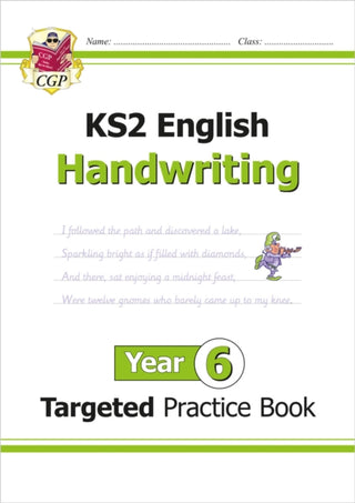 Cover image for 9781789080667 - KS2 English Year 6 Handwriting Targeted Practice Book